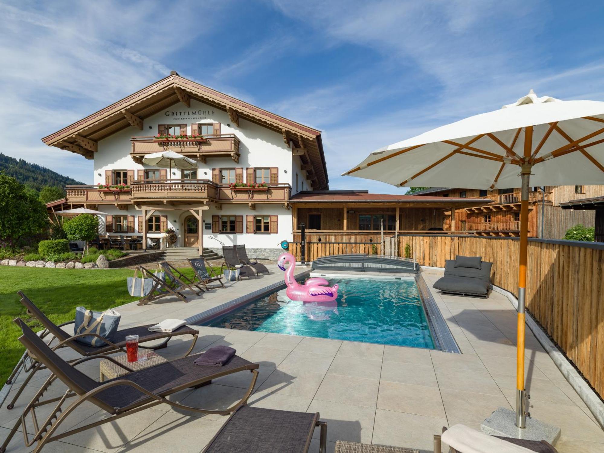 Grittlmuehle Chalet Ferienwohnungen ブリクセン イン ターレ エクステリア 写真